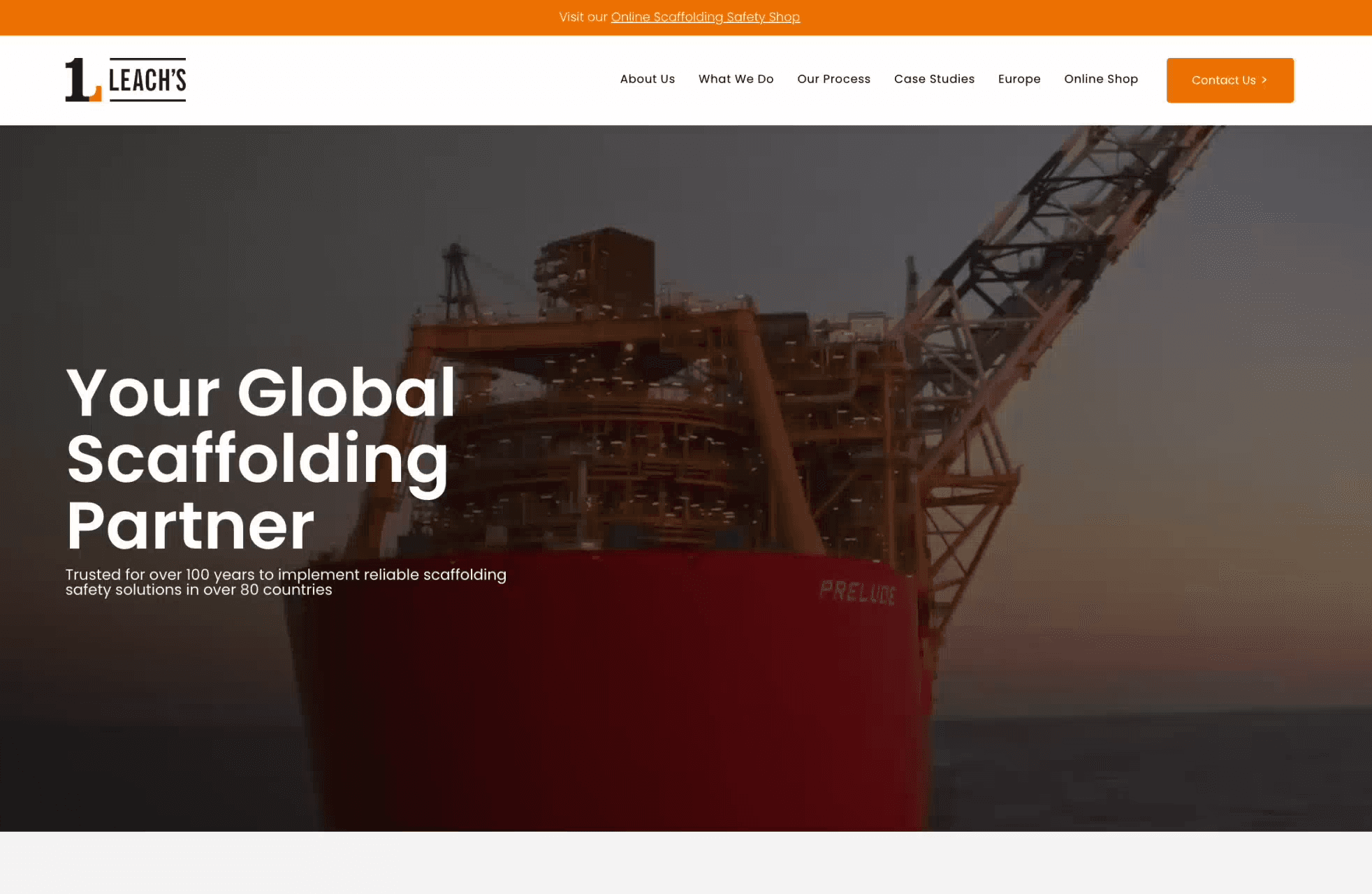 Leach’s Corporate Site