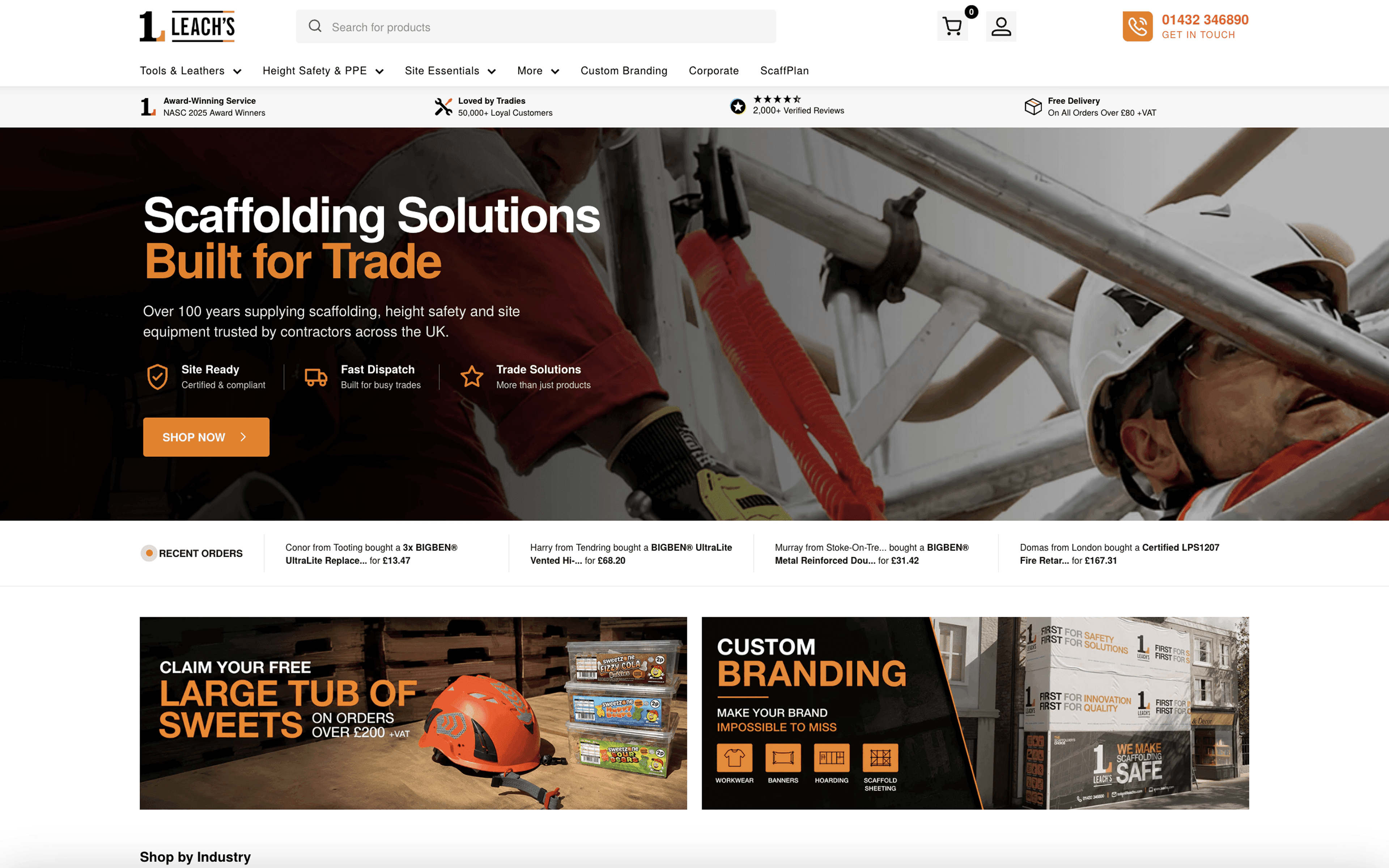 Leach’s Storefront Build & Systems